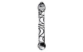 Sexus Duo Black Swirl Glass Dildo 20.5cm Glass Sex Toys
